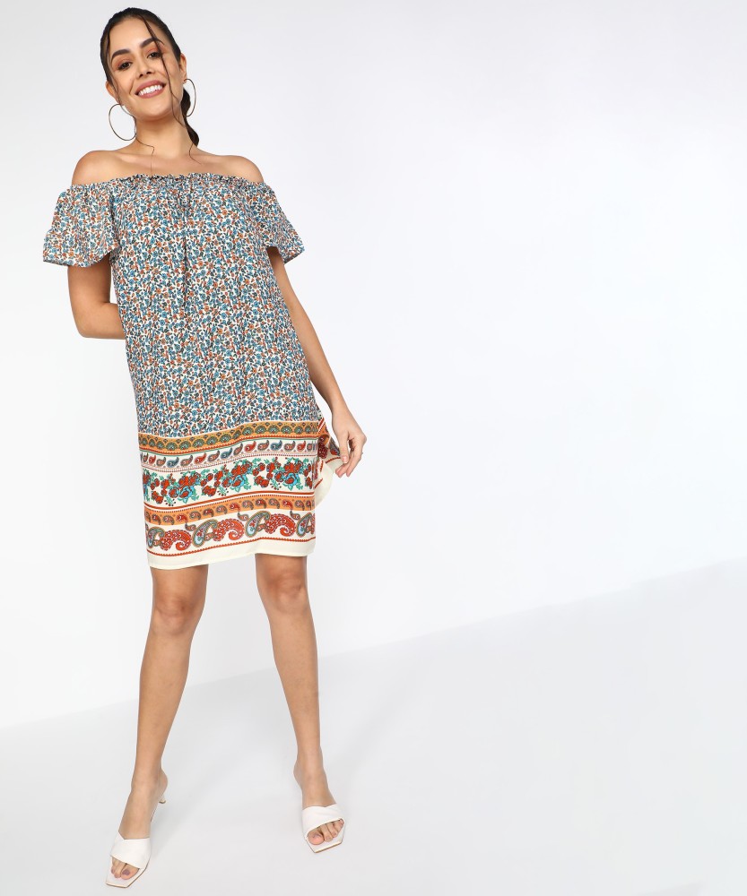 Off shoulder dress top flipkart