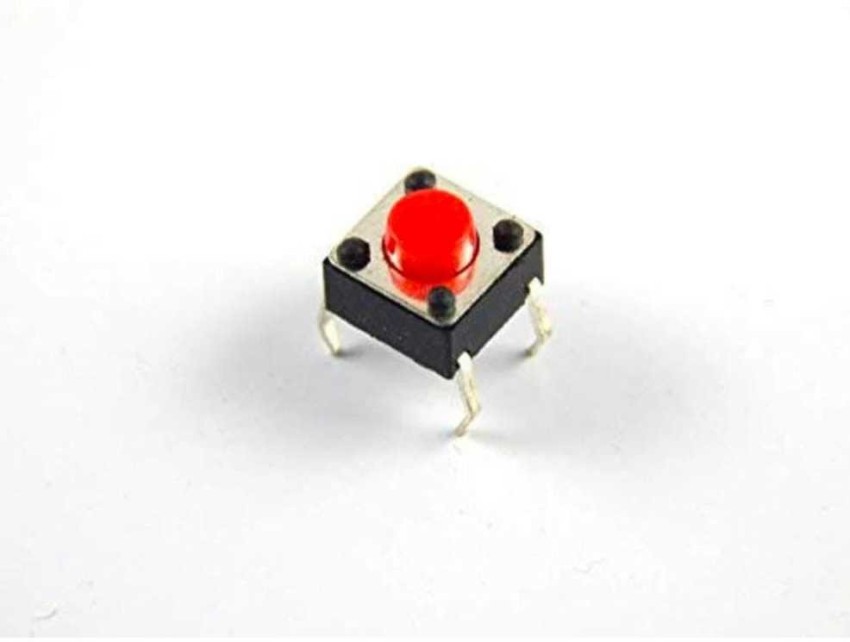 Technical hut 50 x Pushbutton Switch, 4 pin Tactile / Micro Switches ( 5mm  ) for Projects Electronic Components Electronic Hobby Kit Price in India -  Buy Technical hut 50 x Pushbutton