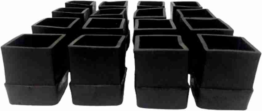 RINTL Plastic Buffer / Bush / Pad / End Cap Size 20mm X 30mm Suitable for  Furniture Base Protection Pack of 50