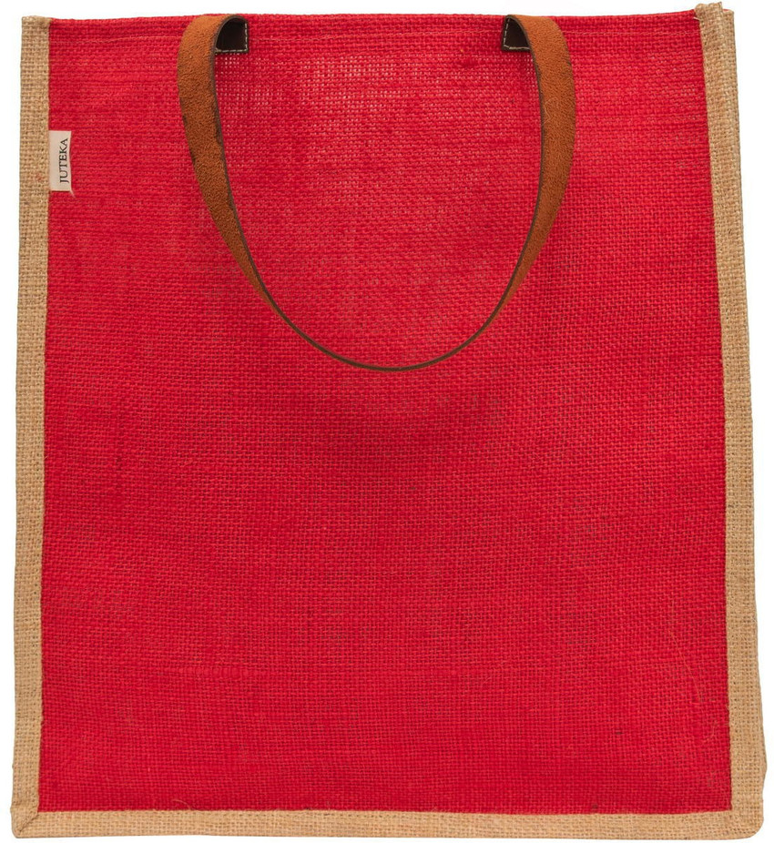 Red discount jute bag