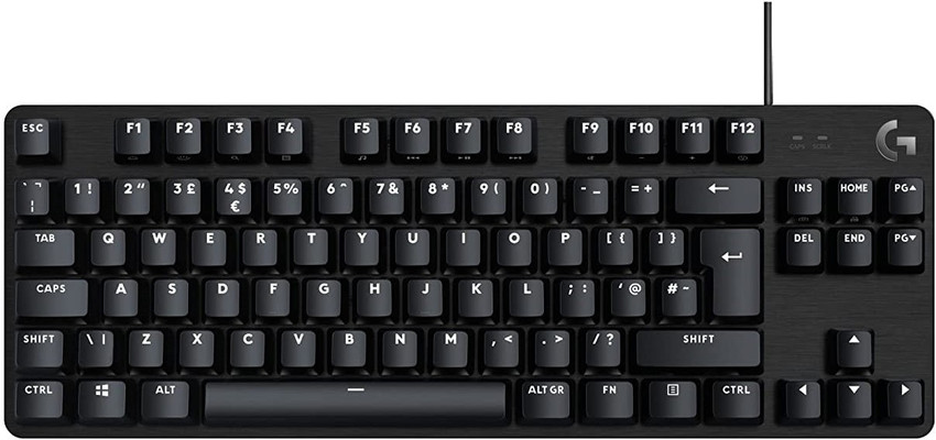 Logitech G413 TKL Compact Backlit Tactile Mechanical Switches
