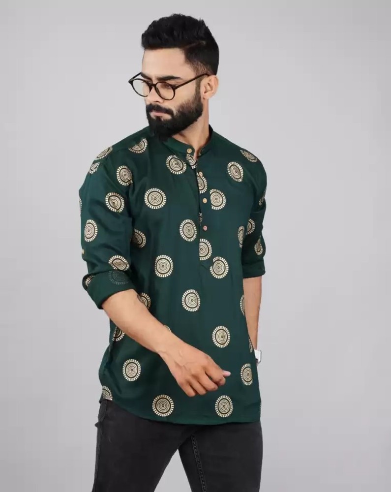 Short kurta for hot sale mens flipkart