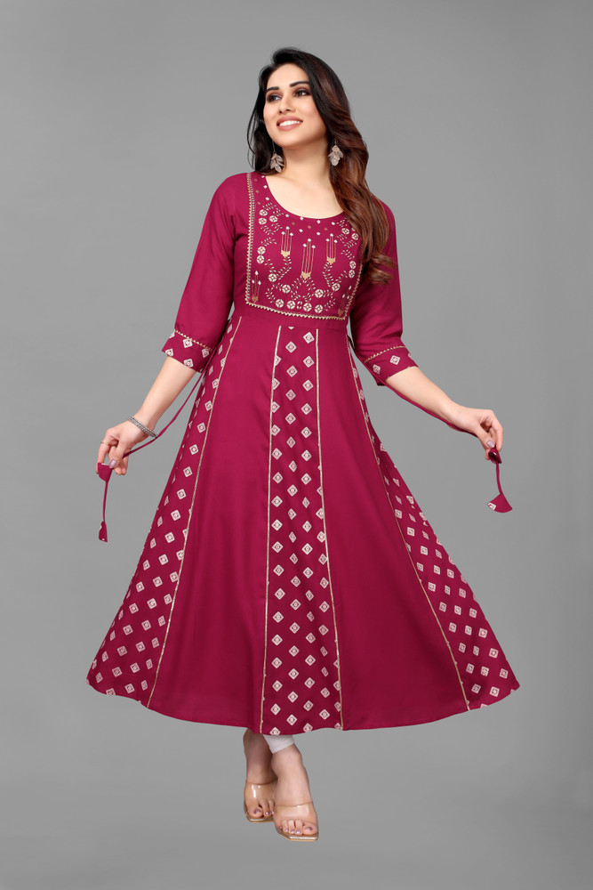 Flipkart flared kurtis shop