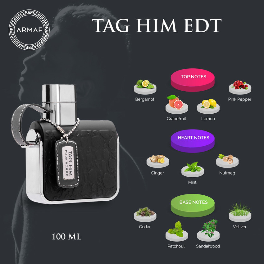Buy ARMAF TAG HIM Eau de Toilette 100 ml Online In India