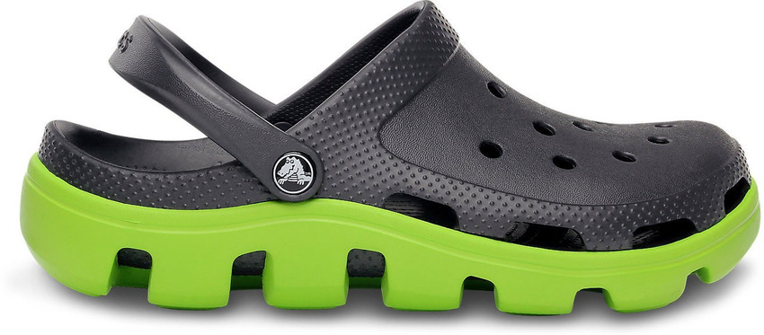 crocs graphite volt green