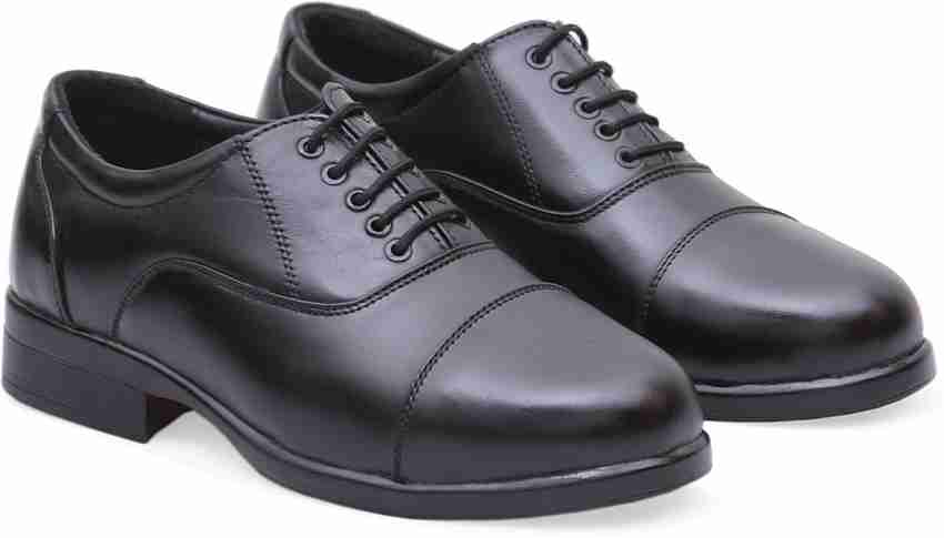 Flipkart shoes black leather outlet
