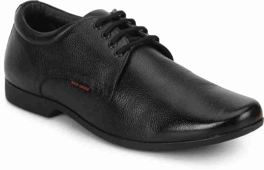 Red chief black formal shoes price sale