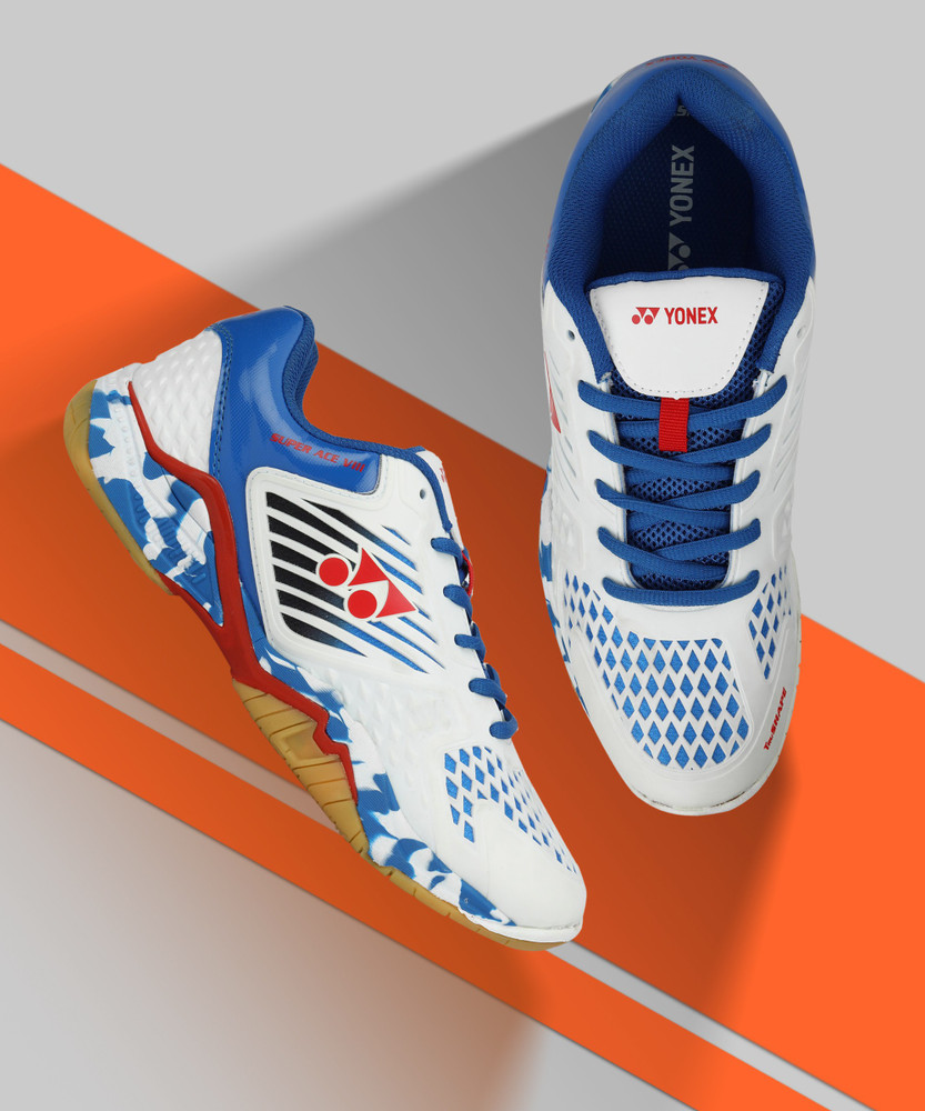 DSC Akido Badminton Shoes  WHITENAVY 9  Total Sporting  Fitness  Solutions Pvt Ltd