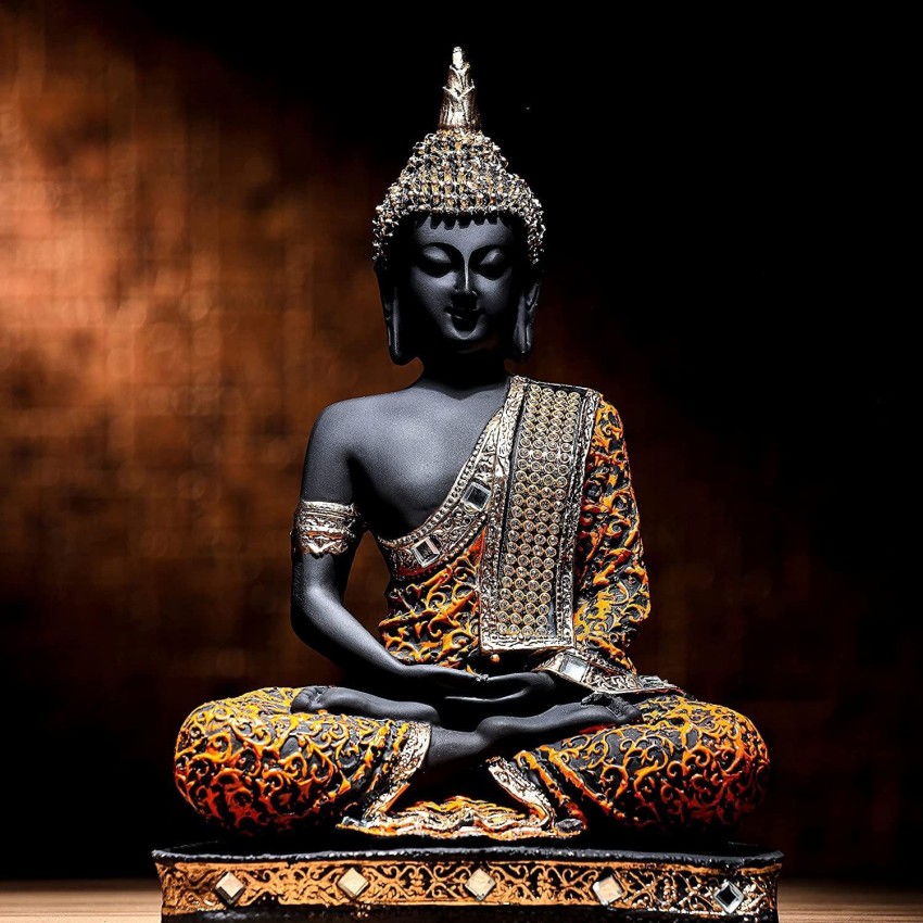 Buddha Statue And Stones On A Black Background 3d Wallpaper Mural Papel De  Parede,living Room Bedroom Wall Papers Hoem Decor - Wallpapers - AliExpress