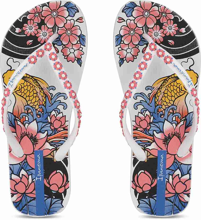 Ipanema white flip discount flops