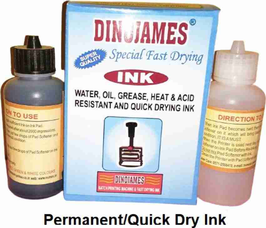 Fast Drying Stamp Ink  Waterproof Ink for Stamps