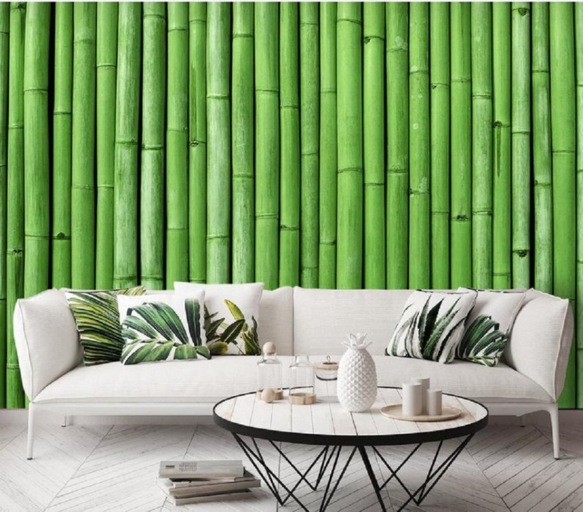 Sunshine in the Bamboo Forest - Photo Wallpaper | wall-art.com