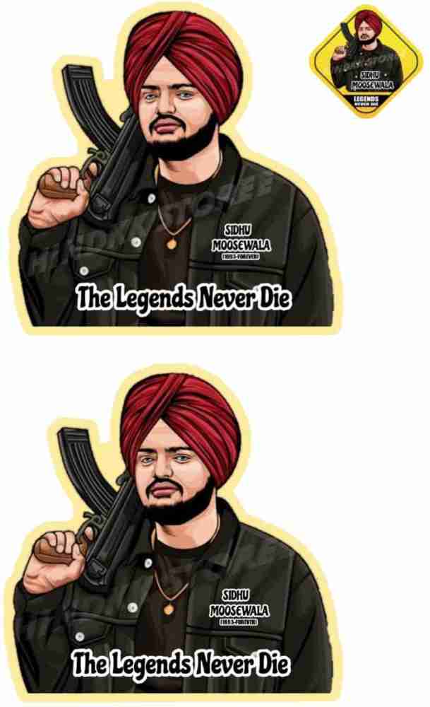 Legends Never Die Vinyl Decal Sticker Colors Available 