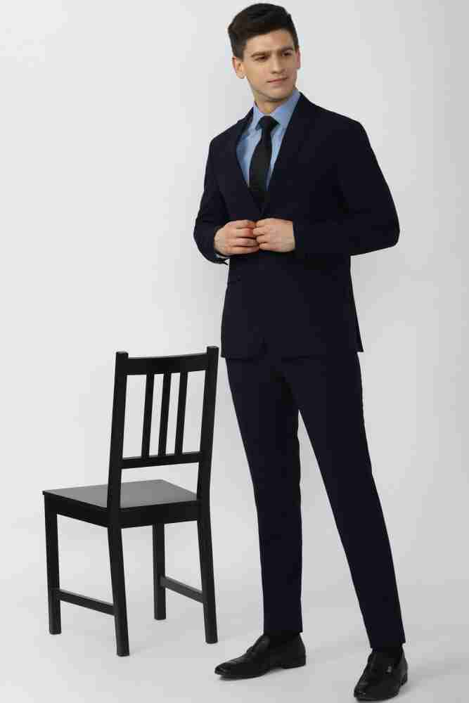 PETER ENGLAND Single Breasted - 2 button Solid Men Suit - Buy PETER ENGLAND  Single Breasted - 2 button Solid Men Suit Online at Best Prices in India