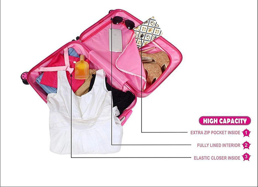 Harsehaj Products Lol 21inch Luggage Travel Suitcase for Kids