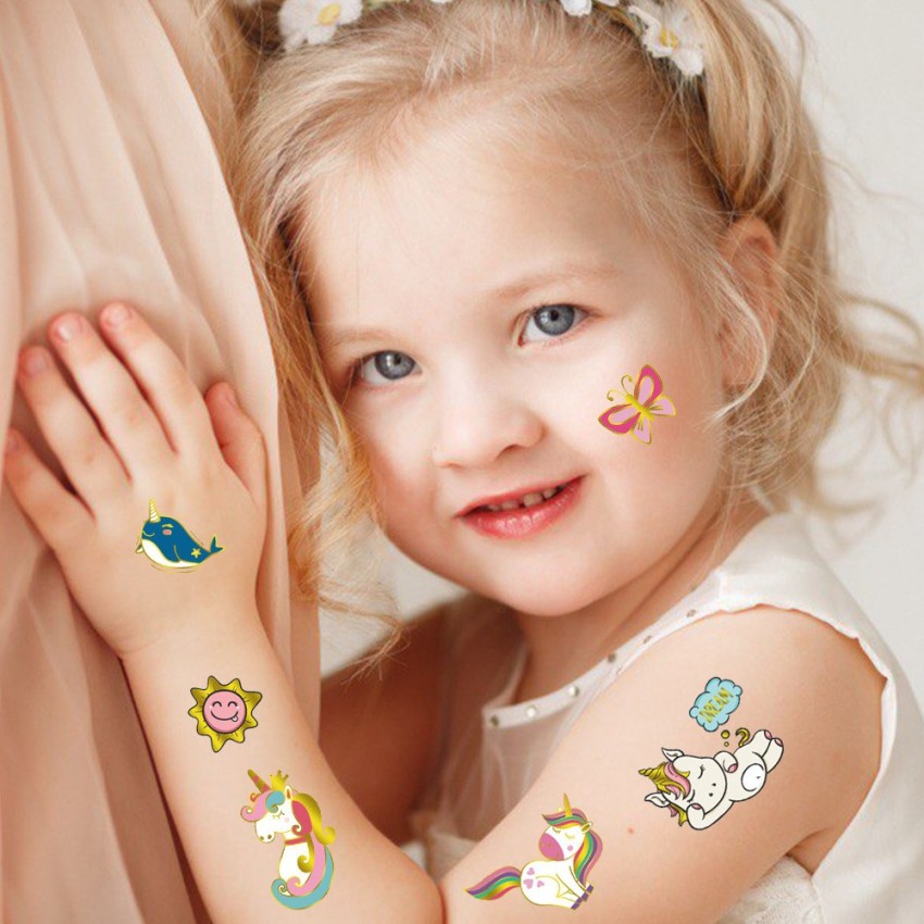 MAKE TEMPORARY TATTOOS OUT OF KIDS ART