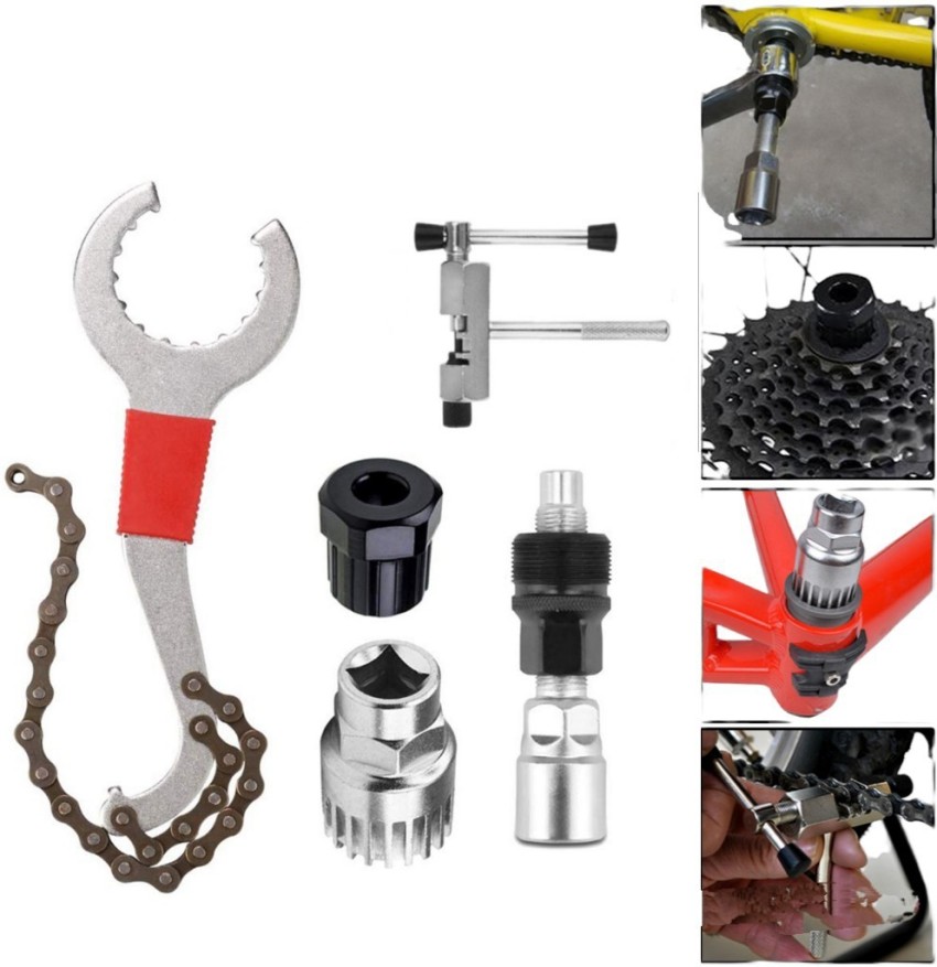 PEDFIT Bicycle Repair Tool Sets Kits Bike Chain Breaker Crank