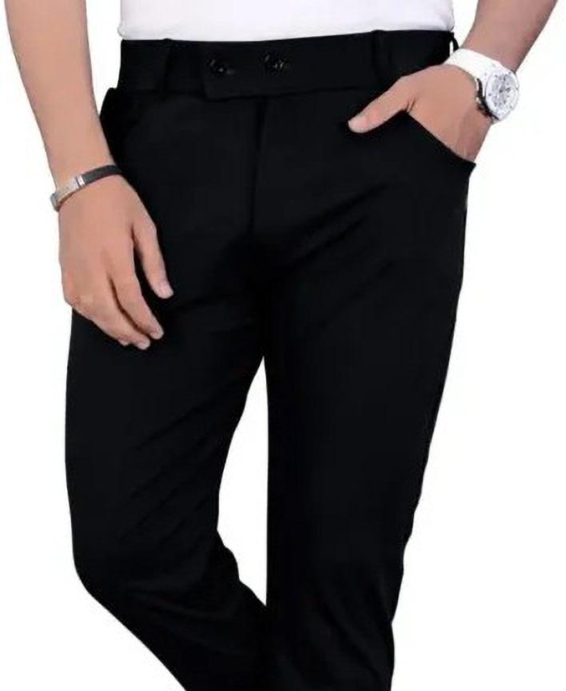 Apni Dukan Solid Men Black Track Pants - Buy Apni Dukan Solid Men Black  Track Pants Online at Best Prices in India