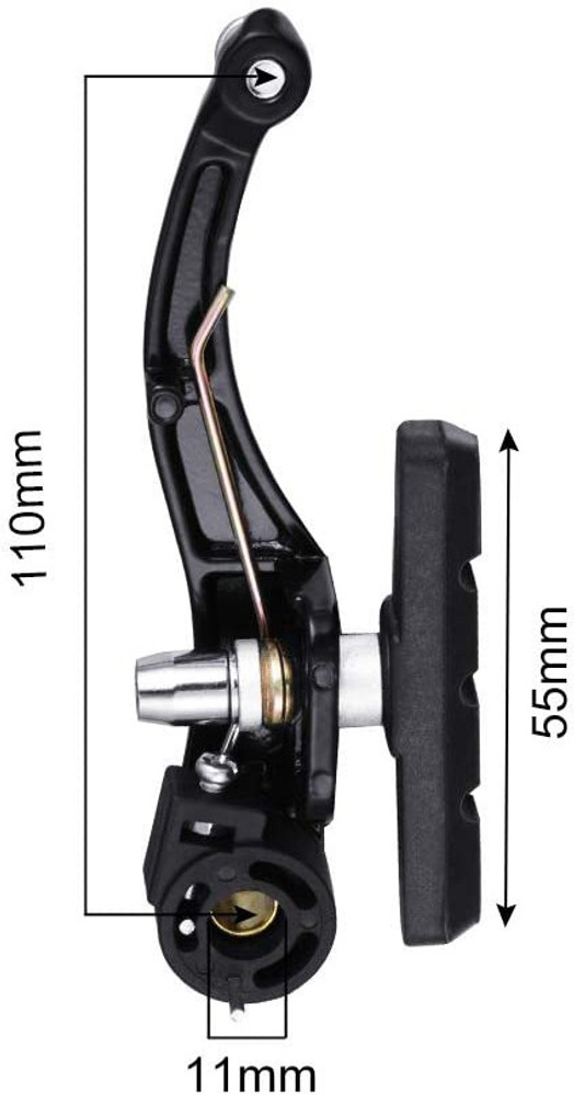 keycraze Bicycle Cycling V Brake Set Alloy Front Rear Brake