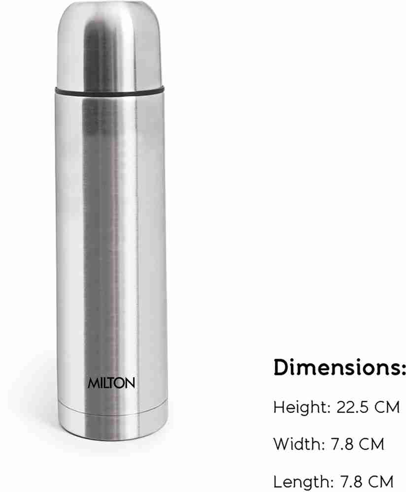 Milton Thermosteel Flip Lid Flask *** 24 Hour Cold & 24 Hour Hot