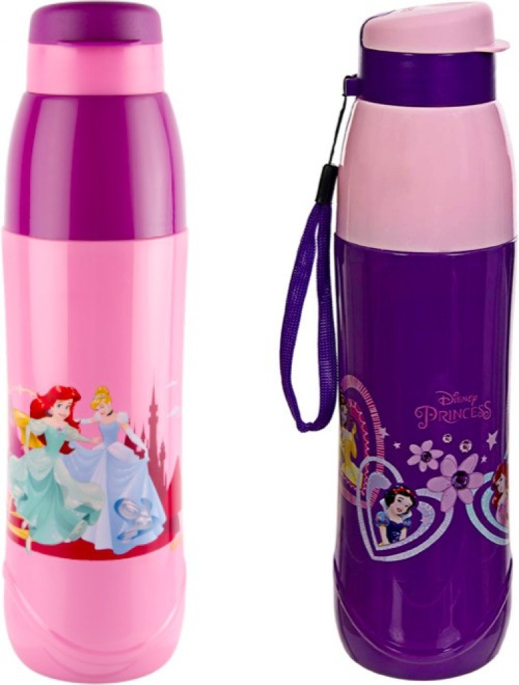 Cello Puro Plastic Sports Insulated Water Bottle,Set of 4, Assorted (900 ML)