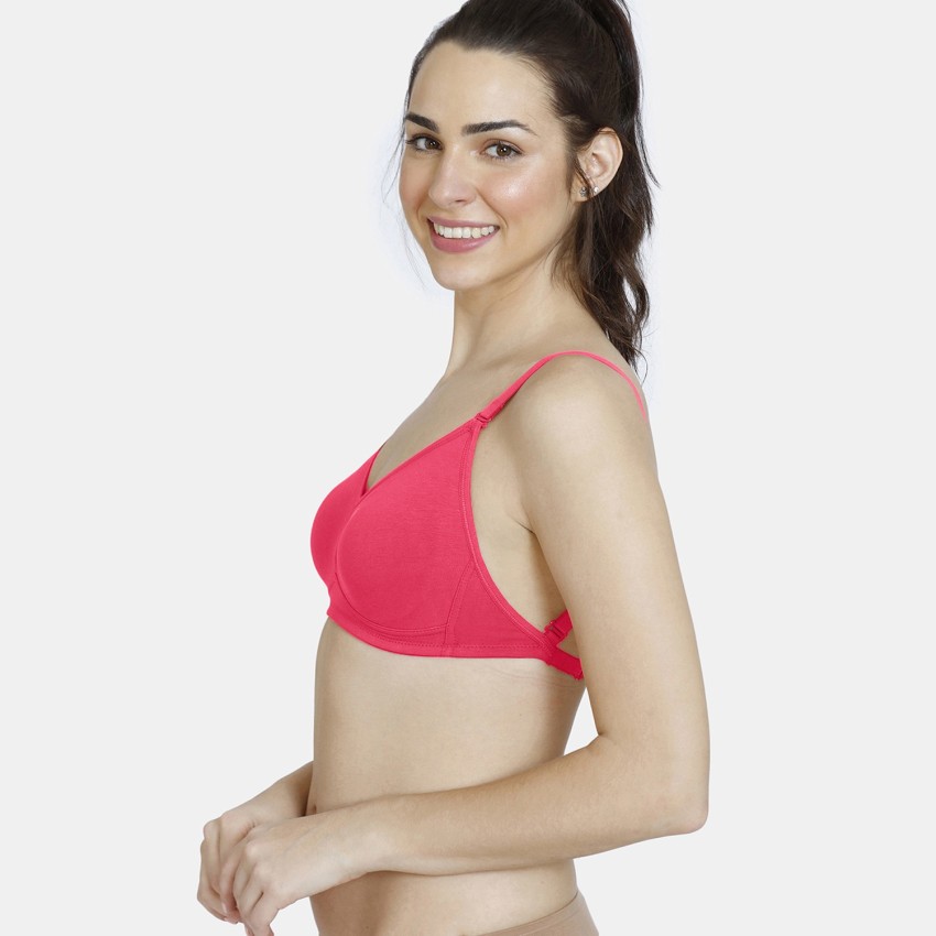 Buy Women's Zivame Non Padded Transparent Back Bra Online