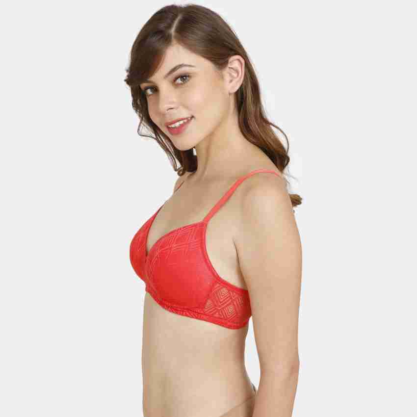 Rosaline By Zivame Women Plunge Lightly Padded Bra - Buy Rosaline