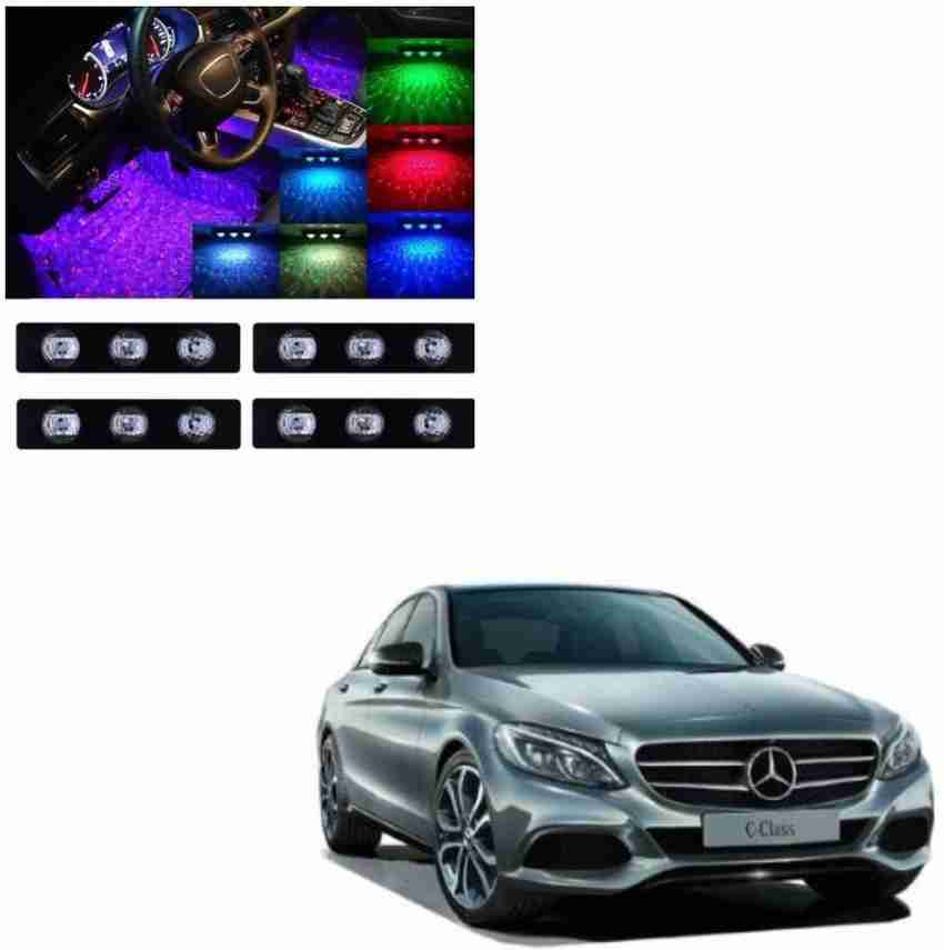 Mercedes benz store with led lights