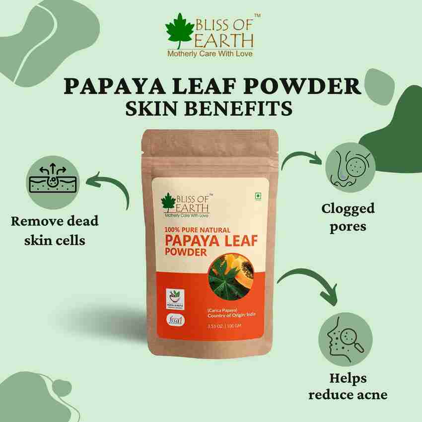 Papaya leaf powder benefits outlet