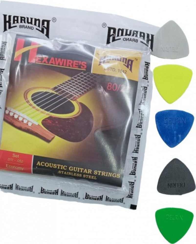 KARUNA Acoustic FREE PICK 5 Guitar String Price in India Buy