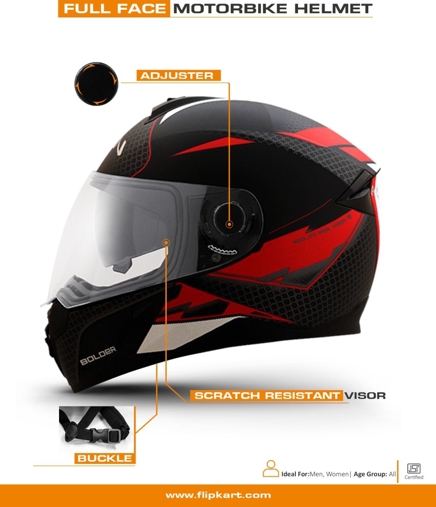 VEGA Ryker D V Bolder Motorbike Helmet Buy VEGA Ryker D V Bolder