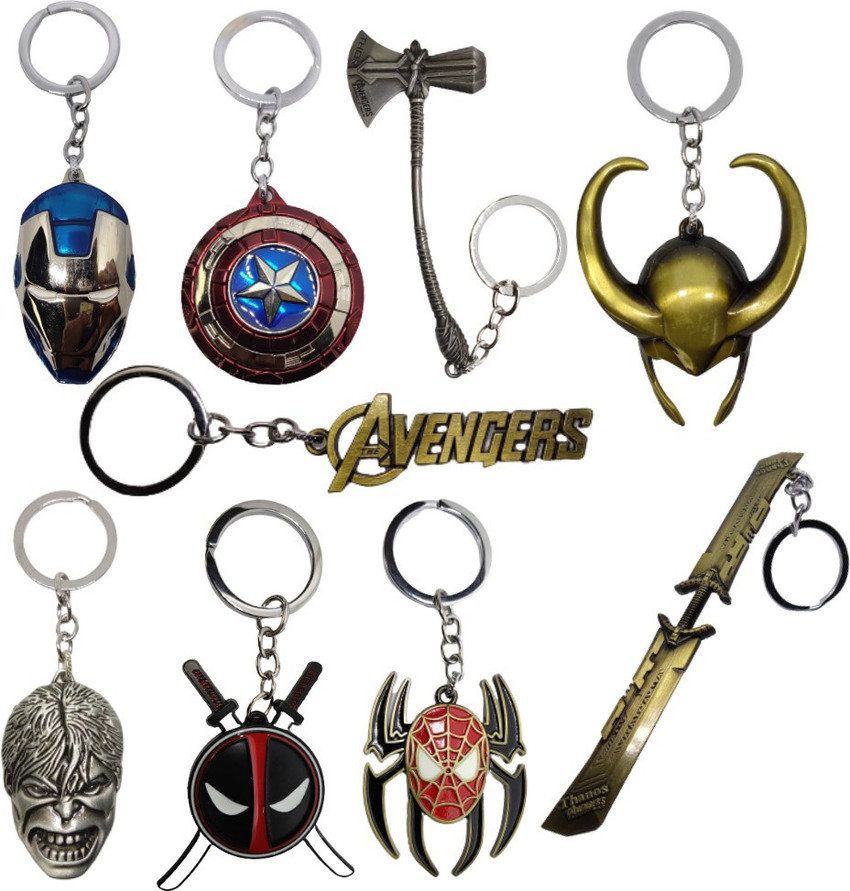Aggregate more than 168 avengers logo keychain super hot camera.edu.vn