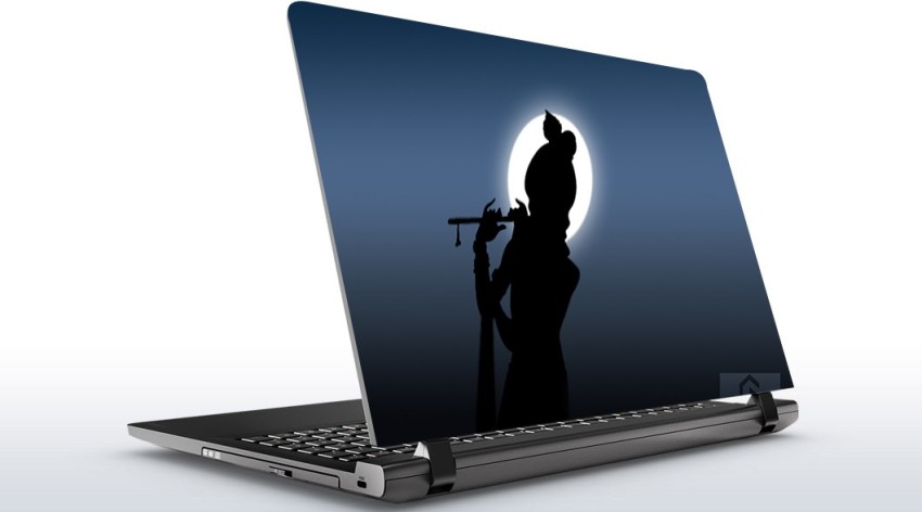 Full Panel Laptop Skin Decal Sticker Fits Size Upto 15.6 inches - Lord  Krishna Line Art Self Adhesive Vinyl Laptop Decal 15.6 Price in India - Buy  Full Panel Laptop Skin Decal