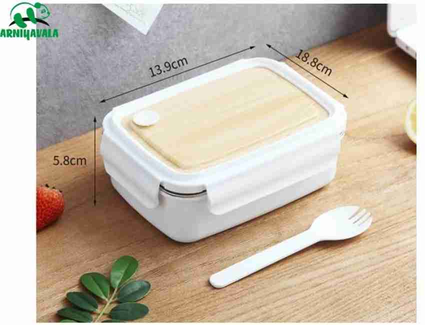 Stainless Steel Thermal Lunch Box Layers Multi Grids Tableware