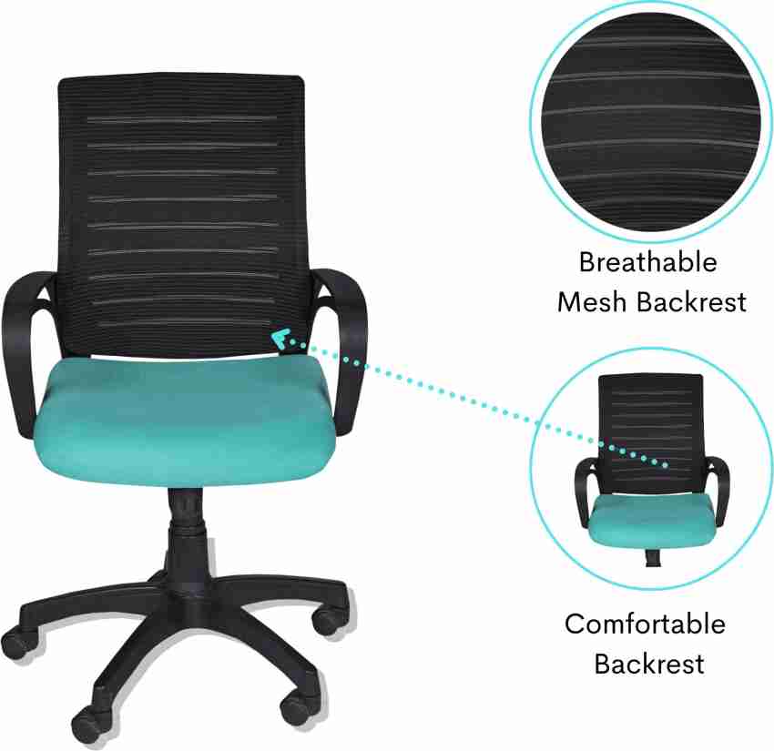 Flipkart Perfect Homes Bonzai Low Back Office Chair Fabric Office