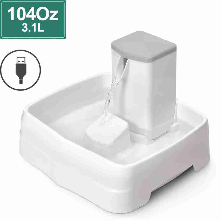WYNX Pet Water Fountain with Filter 3.1L Automatic Water