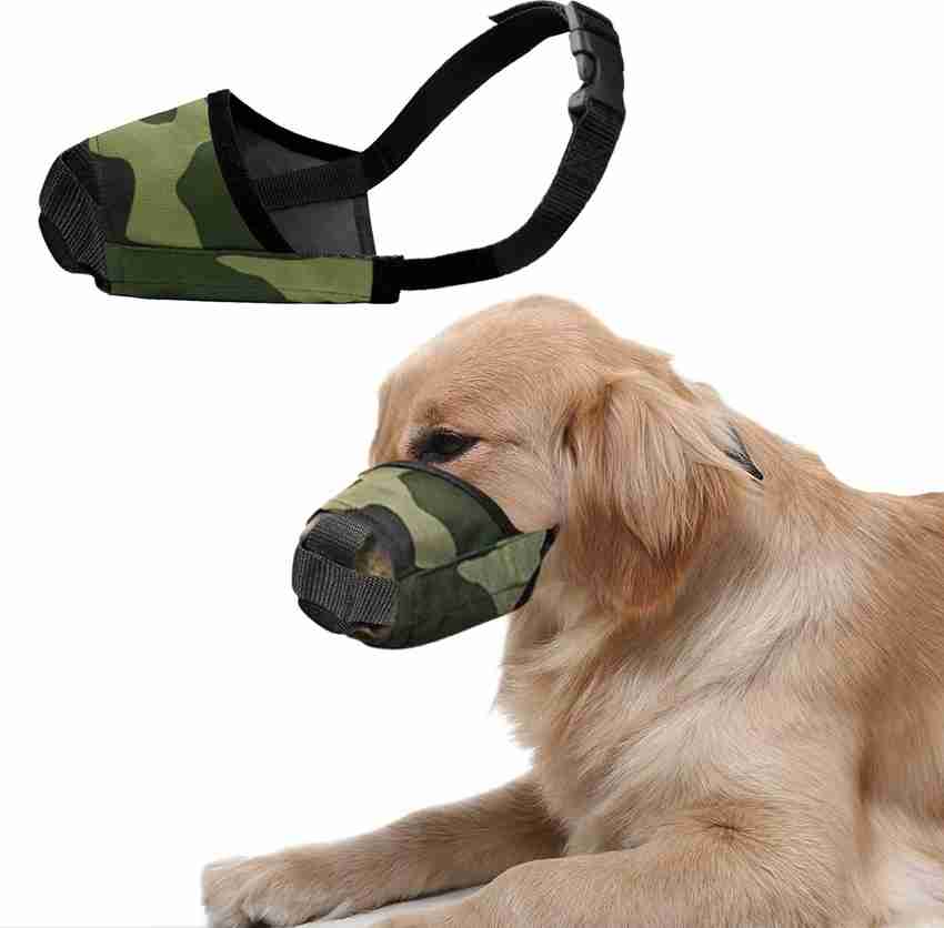 Western Era Camouflage Printed Dog Muzzle Suffocation Free