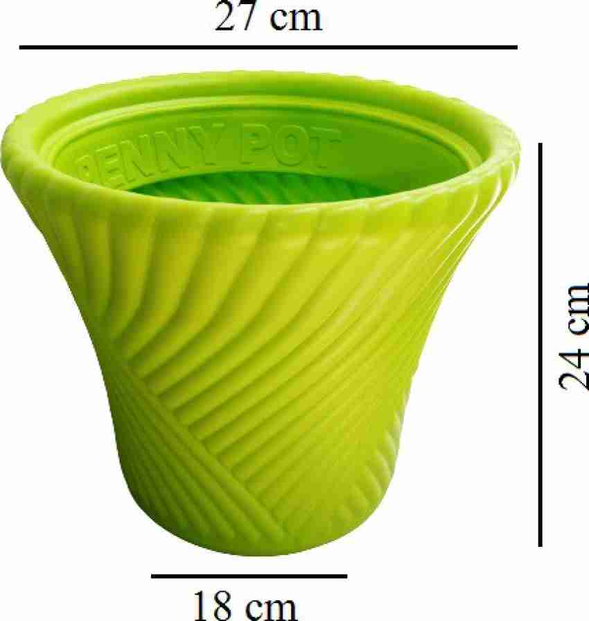 The Ubals Heavy Duty Penny Pot Plastic Plant Container Set Price