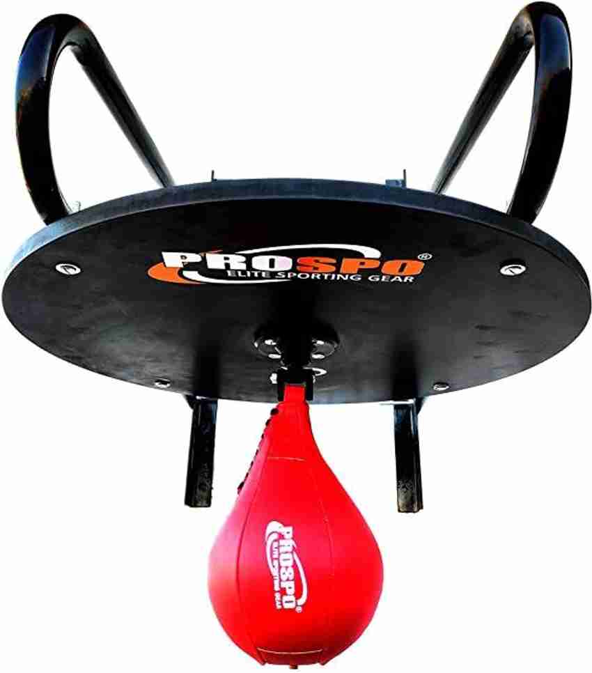 PROSPO SPEED BALL PLATFORM WITH ATTACHMENTS HEAVY SWIVEL LEATHER SPEED BALL RED Speed Bag Buy PROSPO SPEED BALL PLATFORM WITH ATTACHMENTS HEAVY SWIVEL LEATHER SPEED BALL RED Speed Bag Online at Best P...