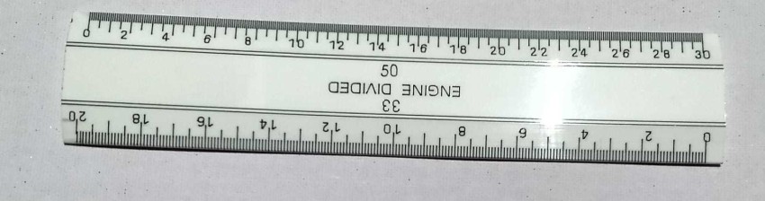 Pocket 30 CM Metric Scale, For Survey