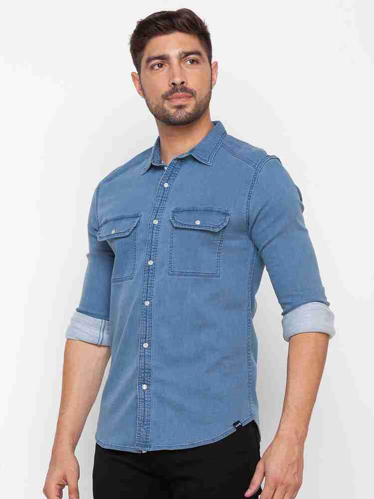 Spykar denim shirts discount