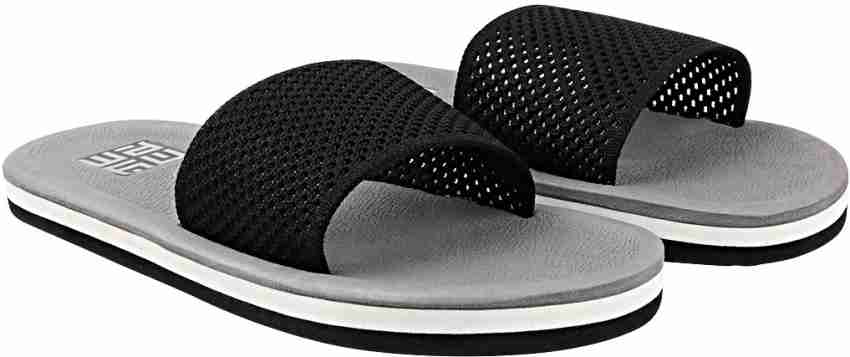 Mens slide sandals with best sale memory foam