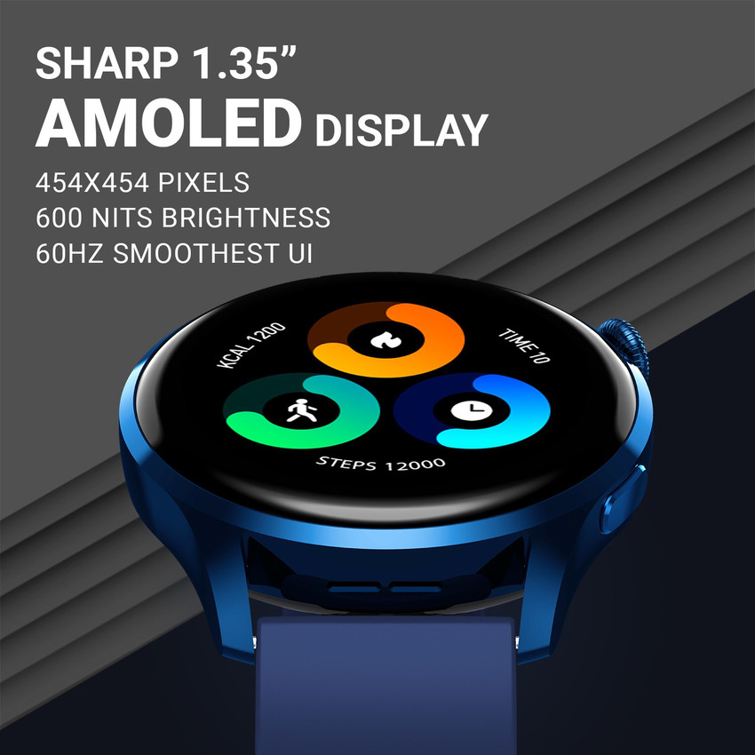 CrossBeats Orbit X AMOLED Smartwatch with BT calling 100 watch faces Multi sports modes Smartwatch Price in India Buy CrossBeats Orbit X AMOLED Smartwatch with BT calling 100 watch faces Multi sports ...