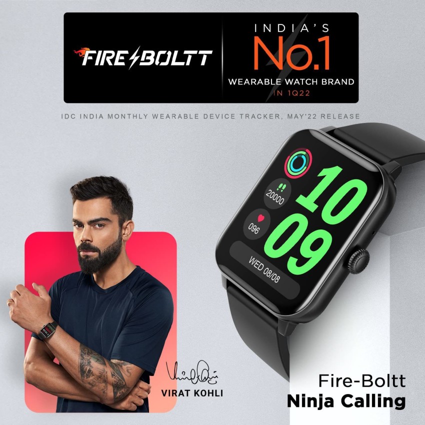Fire-Boltt Ninja Fit with 1.69″ display, Bluetooth calling launched