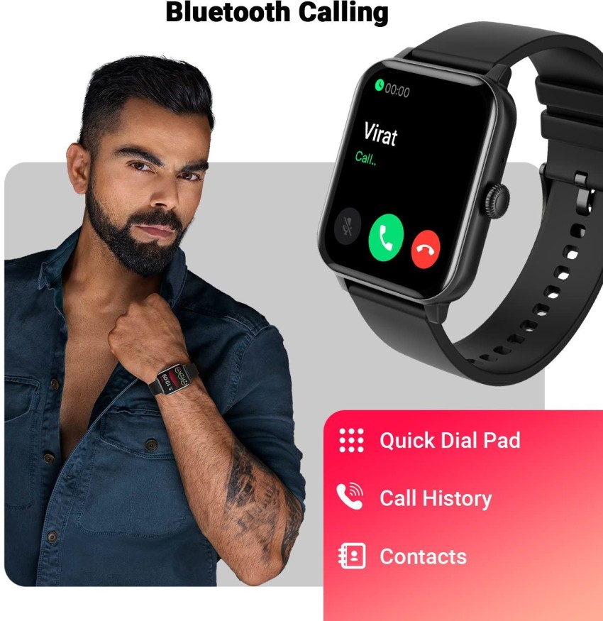 fire boltt Ninja Calling 1.69 Full Touch Bluetooth Calling Smartwatch, Black  Smartwatch Price in India - Buy fire boltt Ninja Calling 1.69 Full Touch  Bluetooth Calling Smartwatch, Black Smartwatch online at