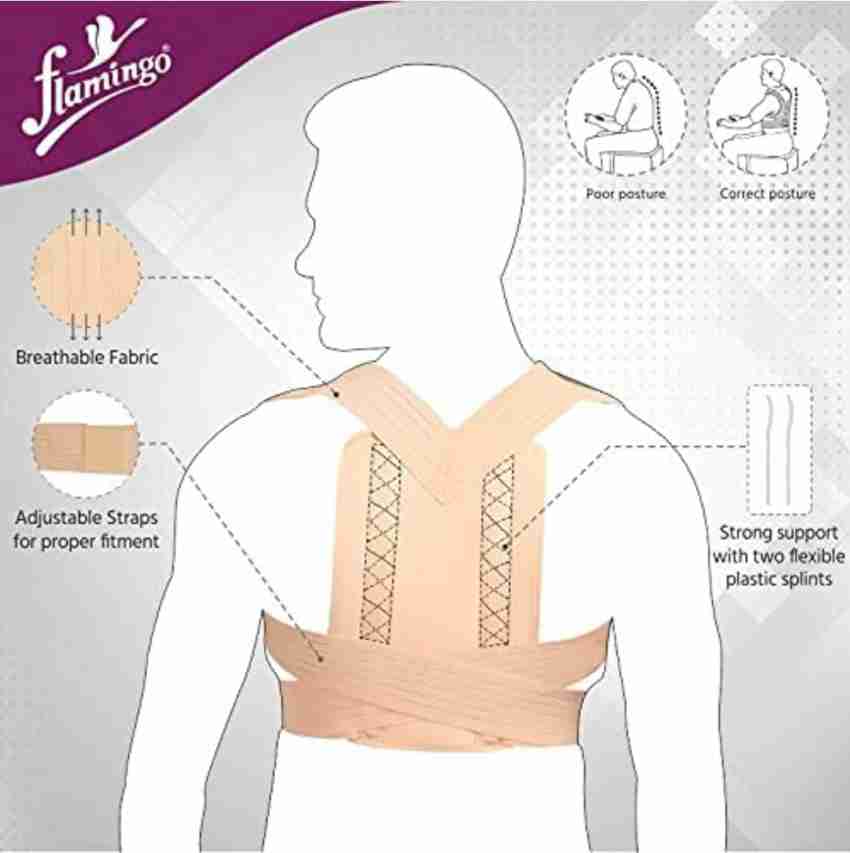 VISSCO FLAMINGO POSTURE BRACE Back / Lumbar Support - Buy VISSCO FLAMINGO POSTURE  BRACE Back / Lumbar Support Online at Best Prices in India - Fitness