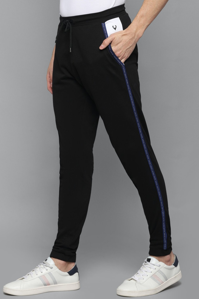 Allen Solly Solid Men Black Track Pants Buy Allen Solly Solid Men Black Track Pants Online at Best Prices in India Flipkart