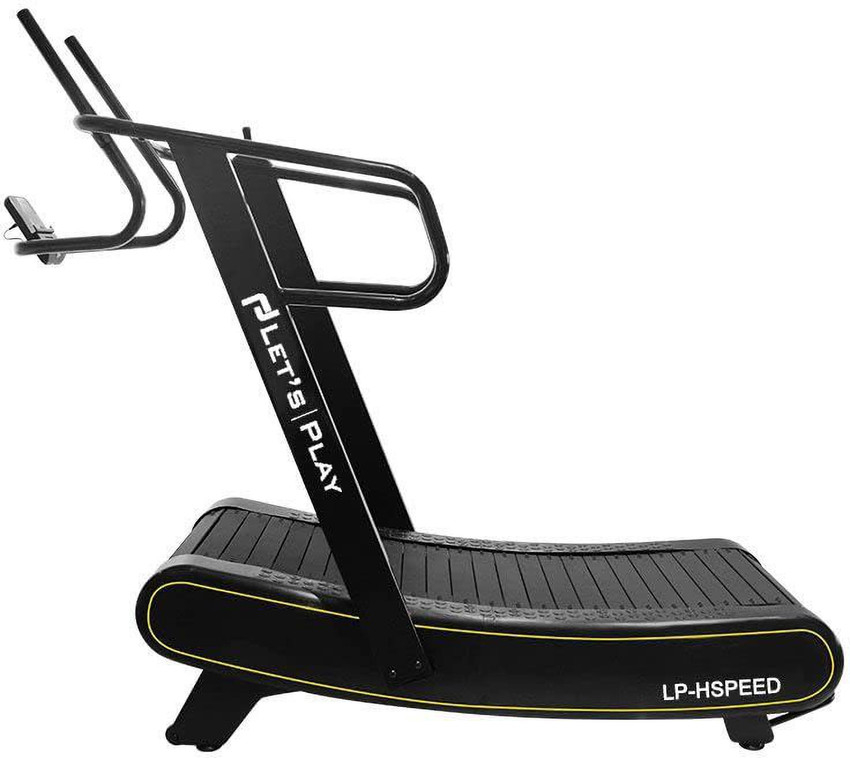 Non motorized curved treadmill clearance