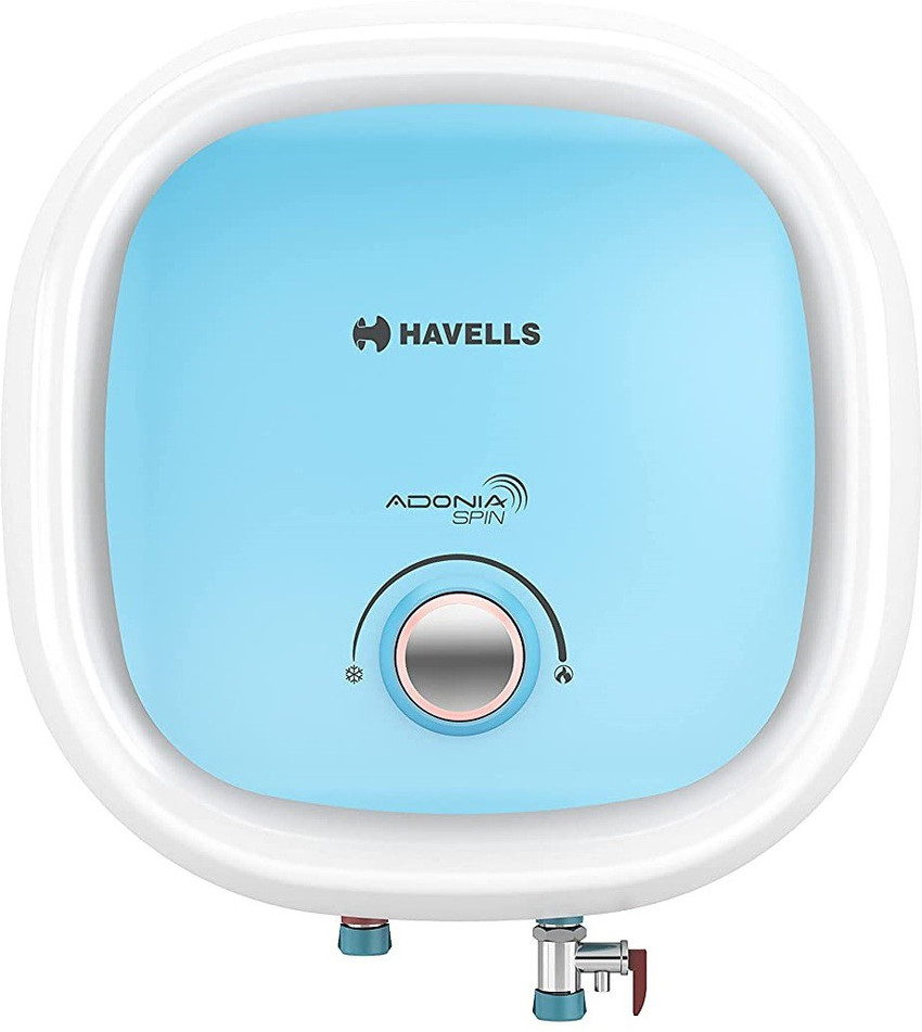 HAVELLS 25 L Storage Water Geyser (Adonia Spin, White, Blue) Price in India  - Buy HAVELLS 25 L Storage Water Geyser (Adonia Spin, White, Blue) online  at Flipkart.com
