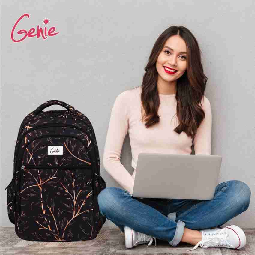Genie for Women, Bags for Girls 36 L Laptop Backpack Black - Price